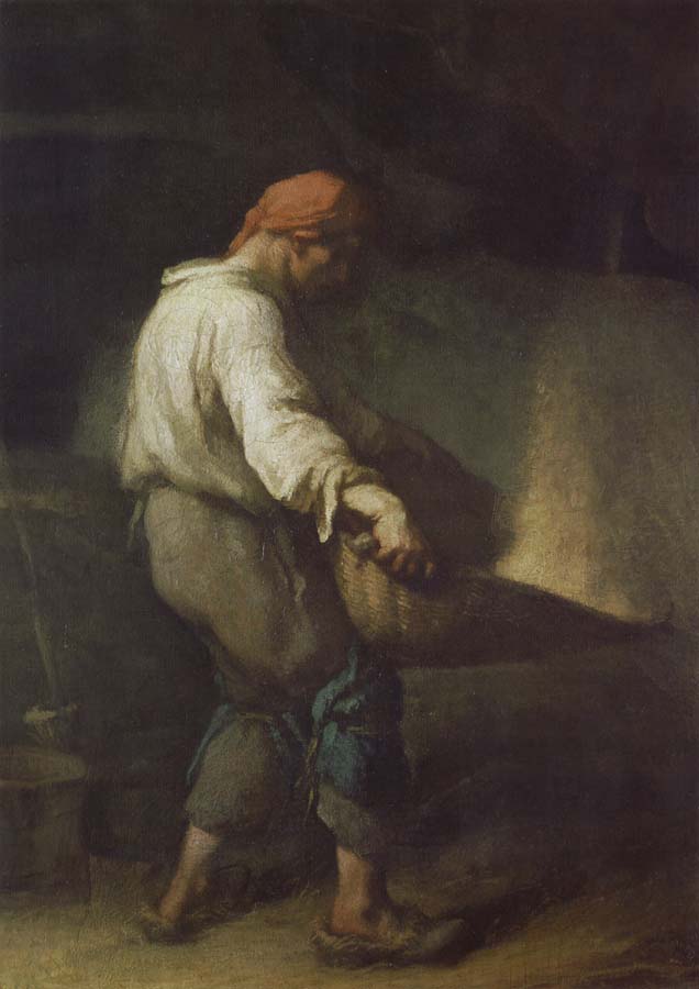 Jean Francois Millet The Winnower